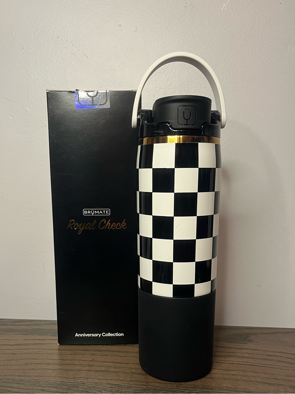 NEW! Brumate 25oz Anniversary Collection Royal Check Rise Tumbler